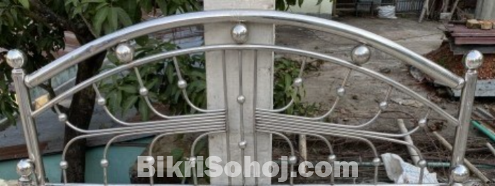 ষ্টীল খাট ৬/৭'